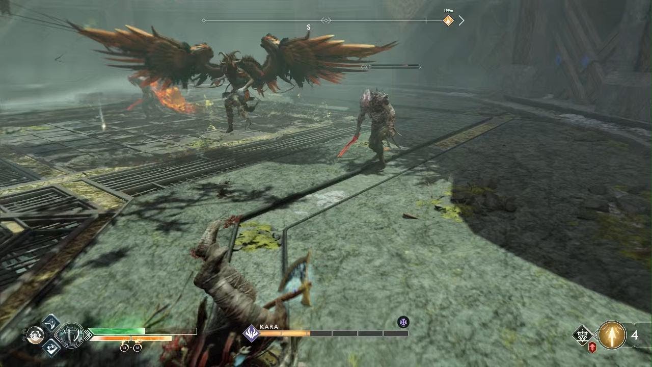 God of War ng+ Valkyrie 2