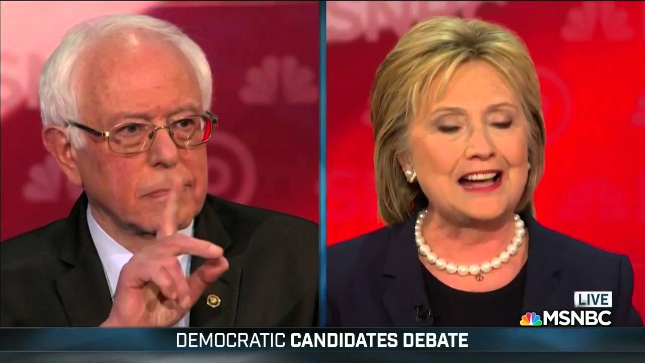 No Ads - HD MSNBC Democratic Debate Hillary Clinton VS Bernie Sanders New Hampshire Feb 4, 2016