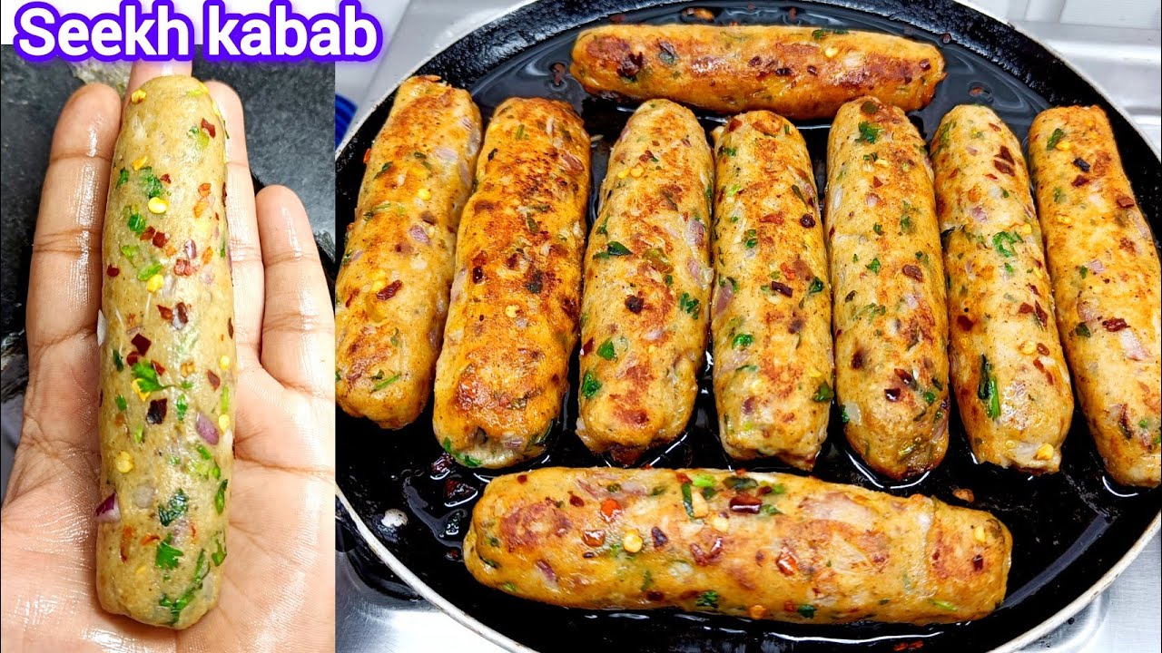 Chicken Malai Seekh Kabab | Soft And Juicy Seekh Kabab | Restaurant Style Seekh Kabab | Kabab Recipe