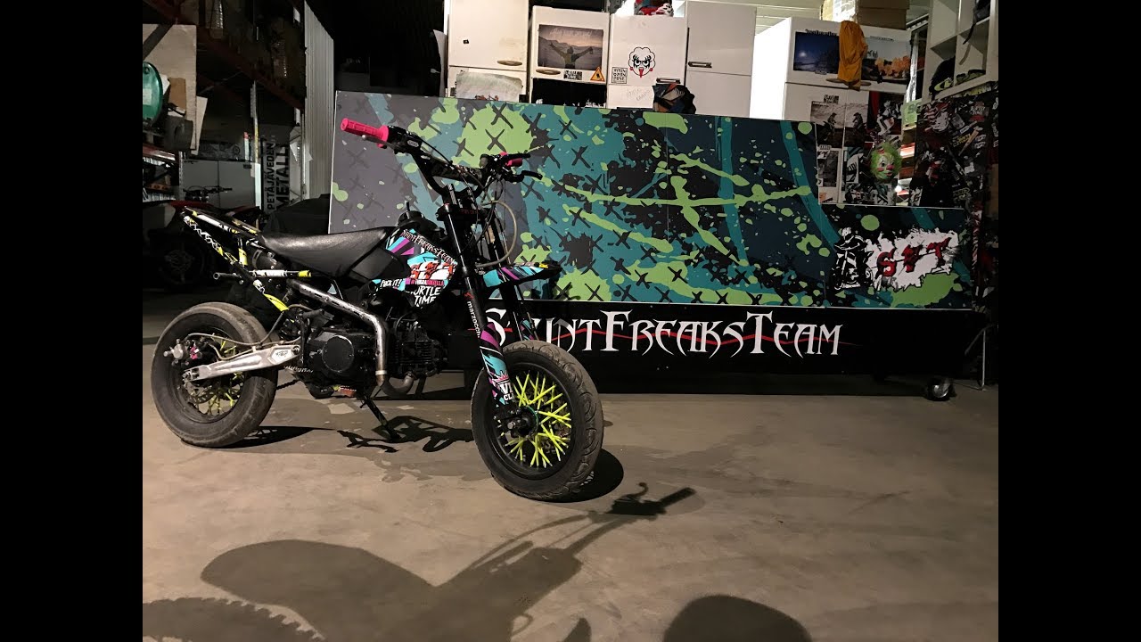 Stunt minicrossin rakennus !