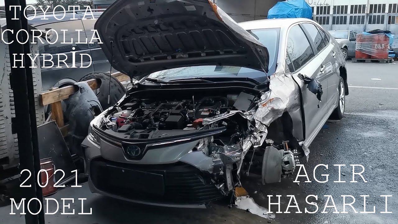 AĞIR HASAR KAYITLI 2021 TOYOTA COROLLA ONARIMI PART 1 | HASAR KAYDI NASIL SORGULANIR!