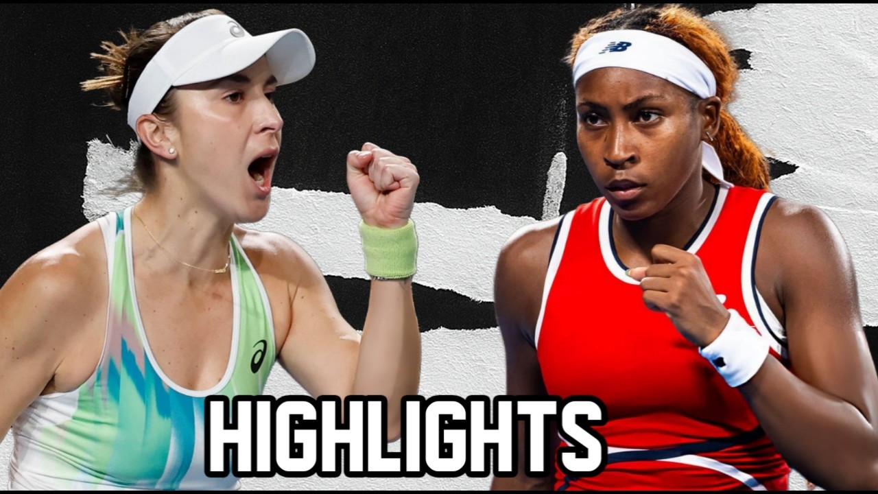 Coco Gauff vs. Belinda Bencic Highlights | Pre-Match BNP Paribas Open 2025
