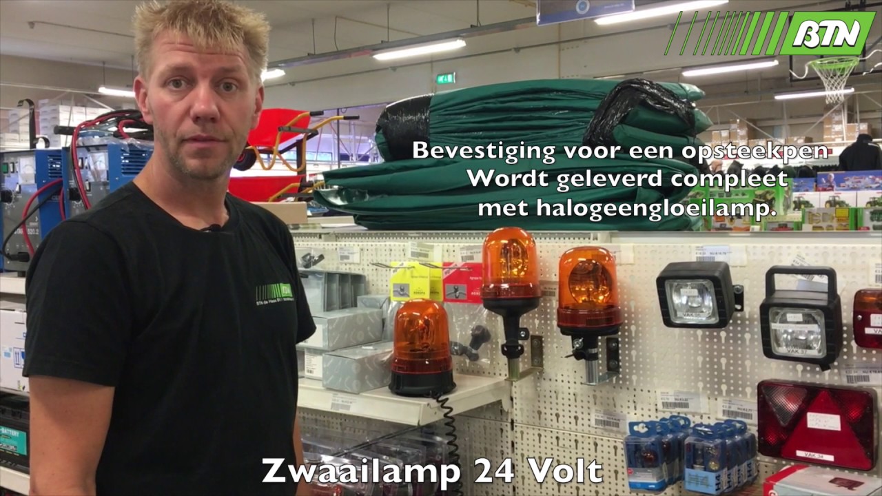 Zwaailamp 24 Volt - BTN de Haas