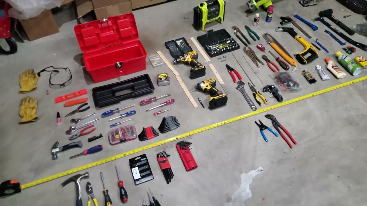 When to buy Tools: Dorm Room tool set - Apartment Tool set - Condo Home owner Home maintenance tools