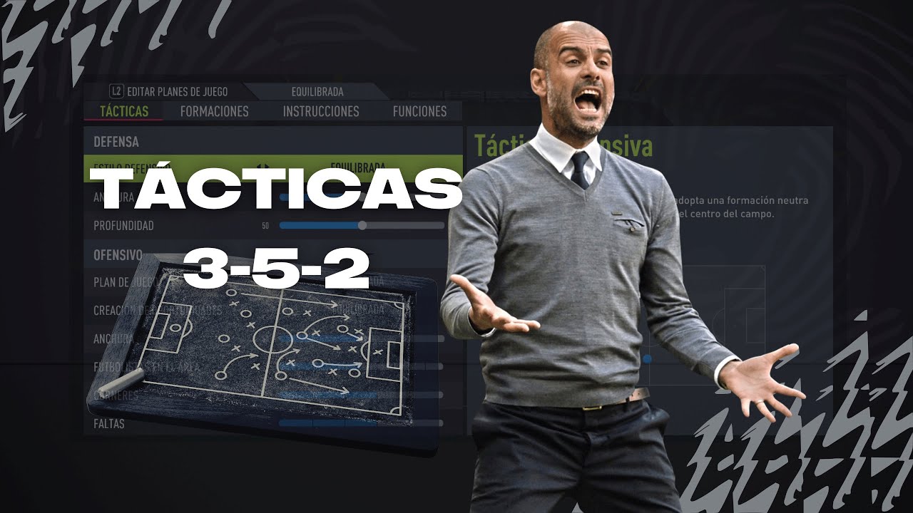 LA FORMACIÓN MÁS COMPLETA DE FIFA 22. TÁCTICAS E INSTRUCCIONES DE LA 352