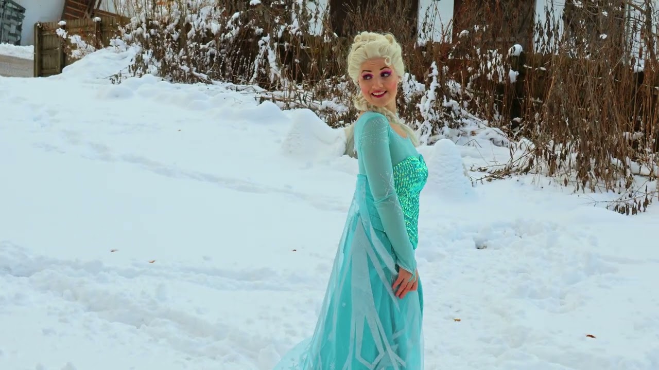 Let It Go Elsa From Frozen Cosplay By Carina Elice´  Song By Idina Menzel