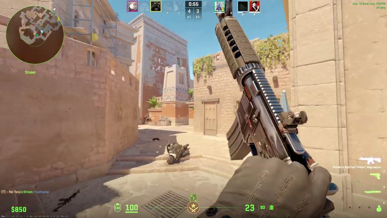 3K on Anubis - Counter-Strike 2