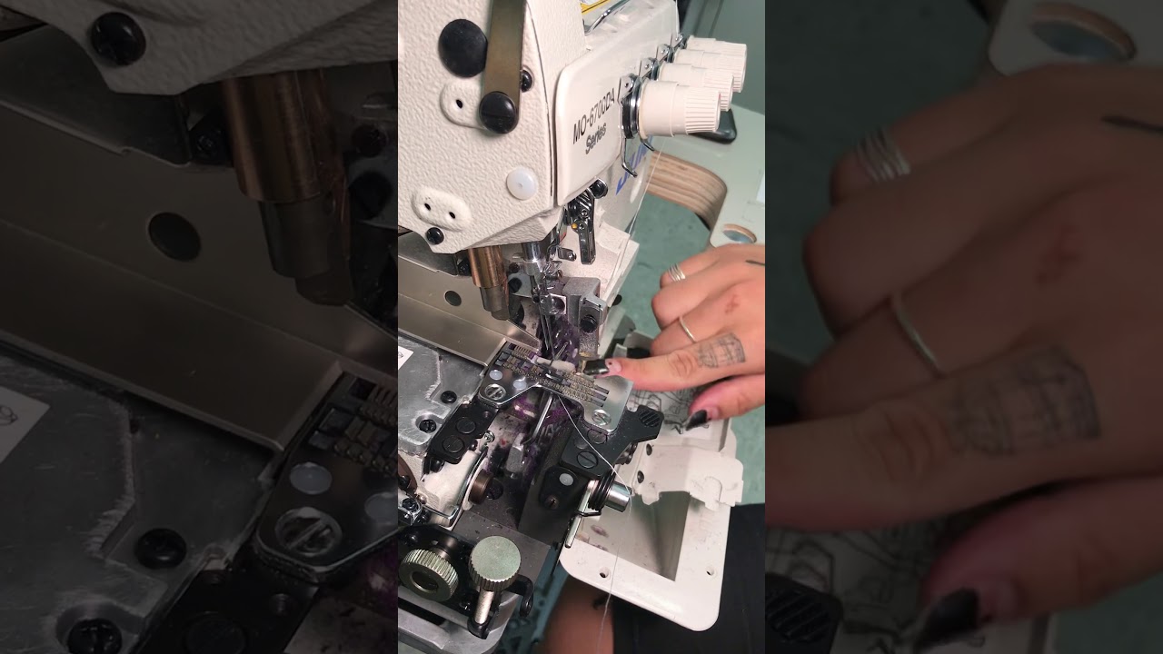Juki MO-6700DA 5 cone threading