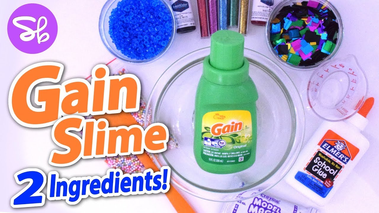 How To Make Slime With Gain