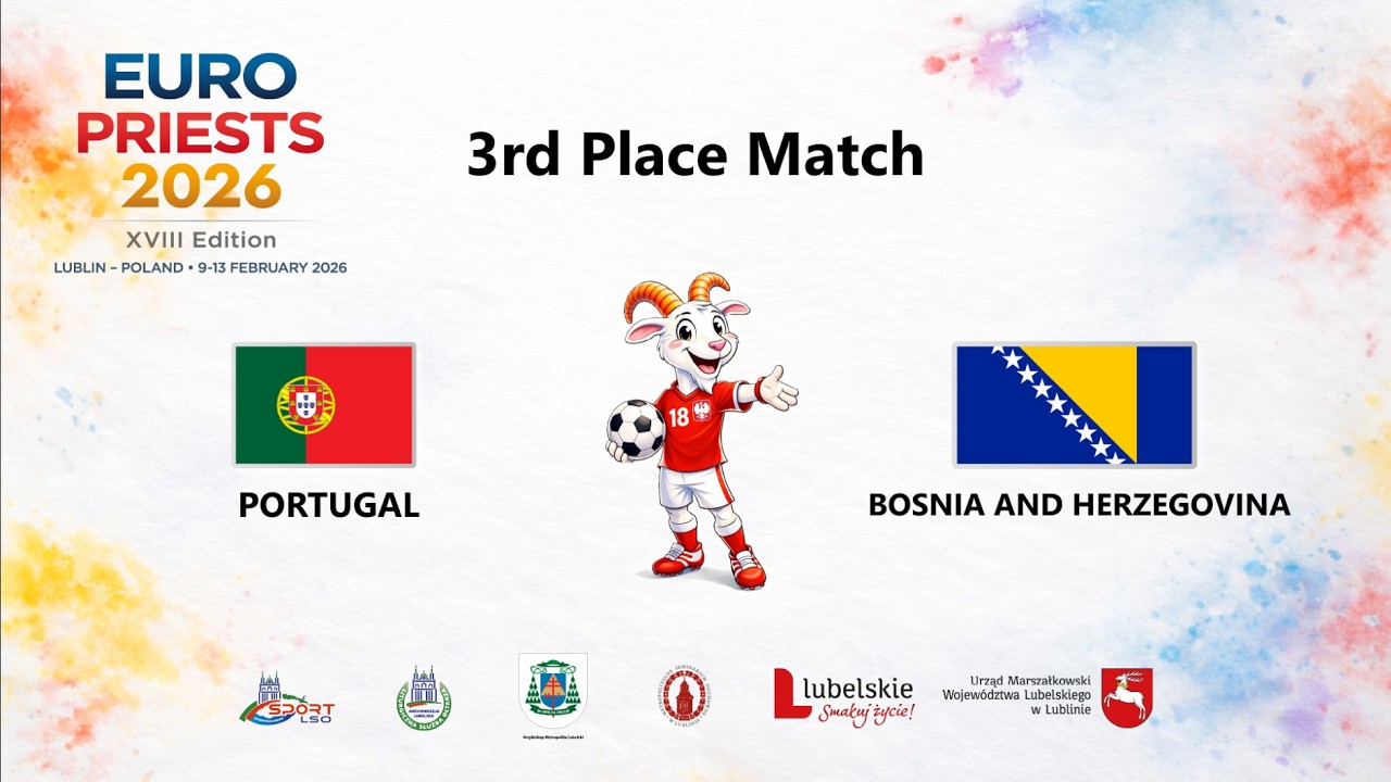 18th EUROPEAN FUTSAL CHAMPIONSHIP OF CATHOLIC PRIESTS | 3rd Place Match