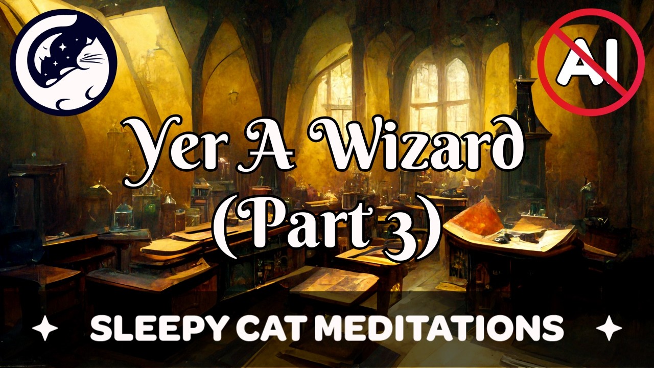 First Day at Hogwarts - 'Yer a Wizard' (Part 3/4) - Sleep Story Meditation Inspired by Harry Potter