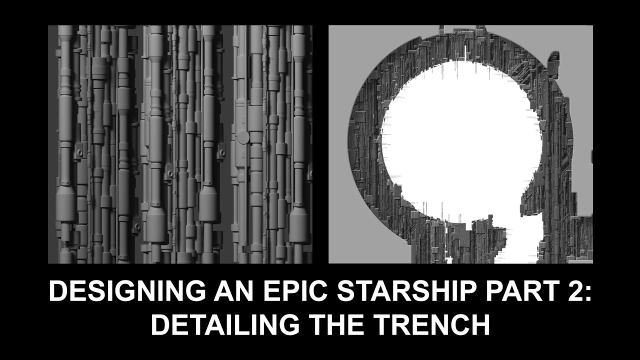 Проектирование грандиозного звездолета. Часть 2: Детализация траншеи.