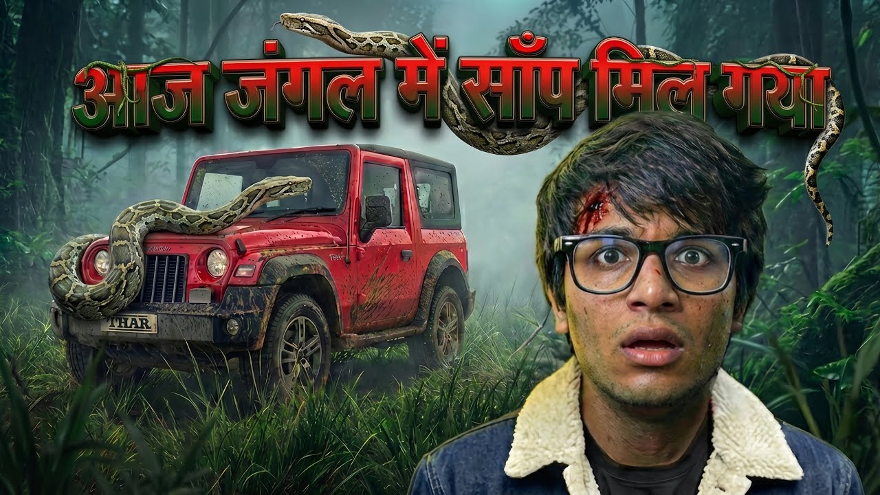 Aaj Jungle Me Saanp Mil Gaya 😲 Sourav Joshi Vlogs 