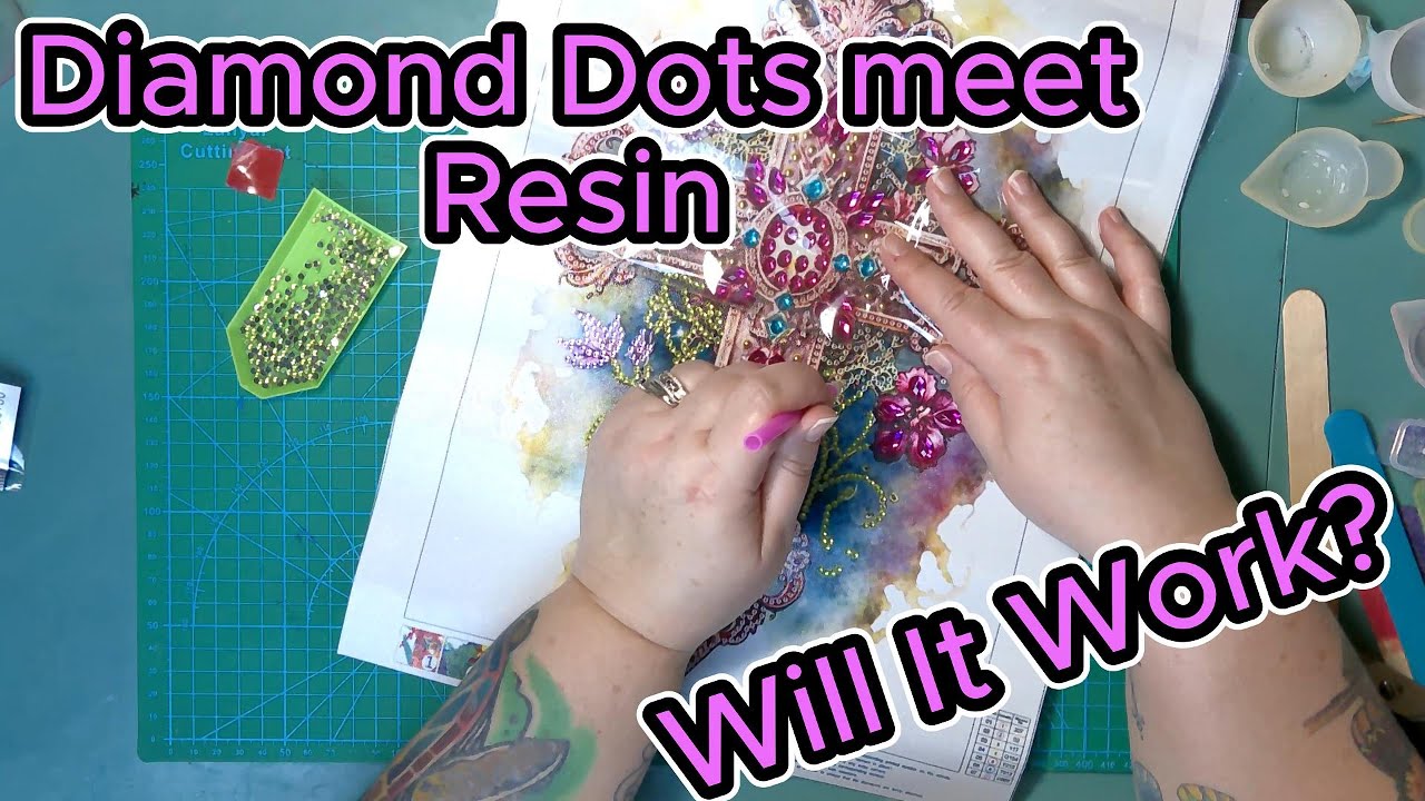 Diamond Dots Meet Resin/ Will It Work?/ EP 92