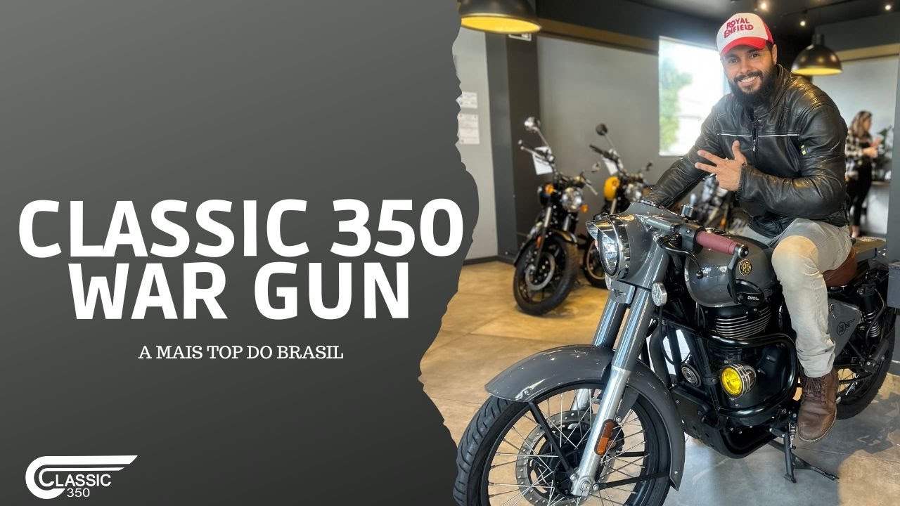A Classic 350 customizada mais insana do Brasil