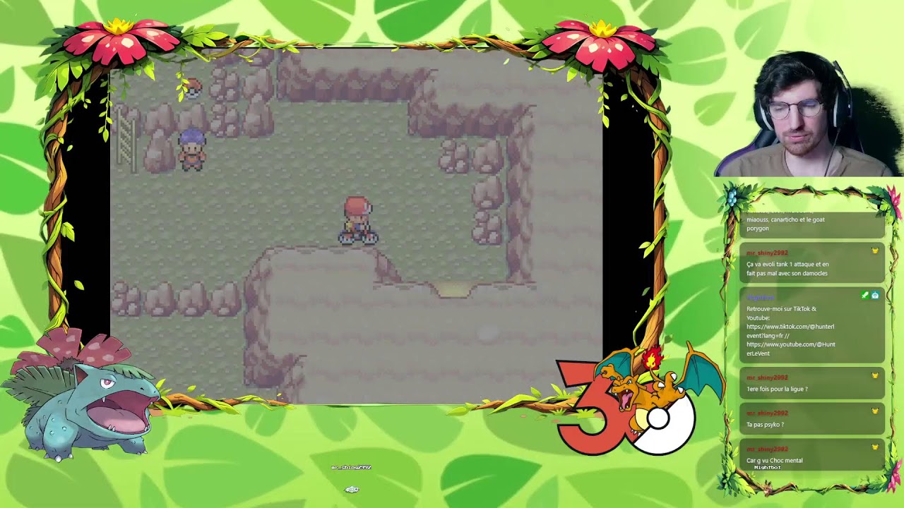 🔴 POKEMON LEAF GREEN MONTYPE PLANTE :[DROPS ON TWITCH] || !discord !insta !youtube