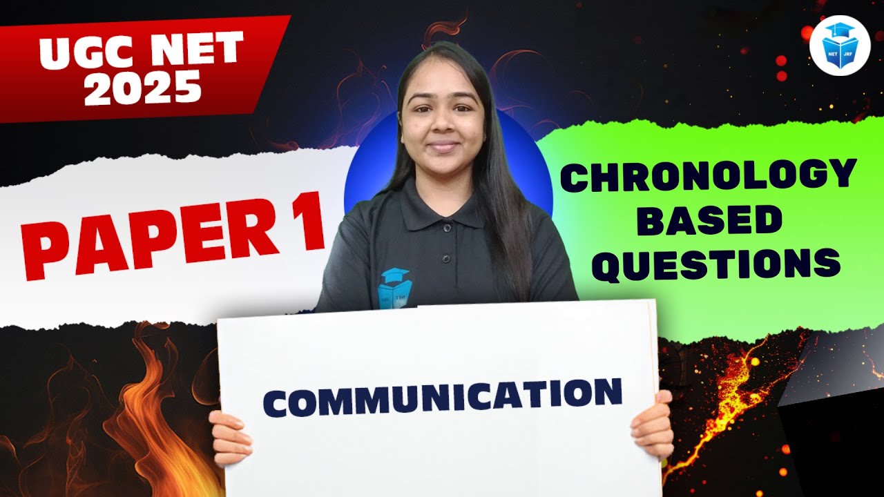 UGC NET Paper 1 Communication Chronology Based Questions by Juhi Mam | UGC NET 2025 JRFAdda