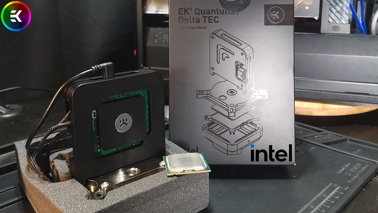 EK QuantumX Delta TEC - Intel Cryo cooler unboxing