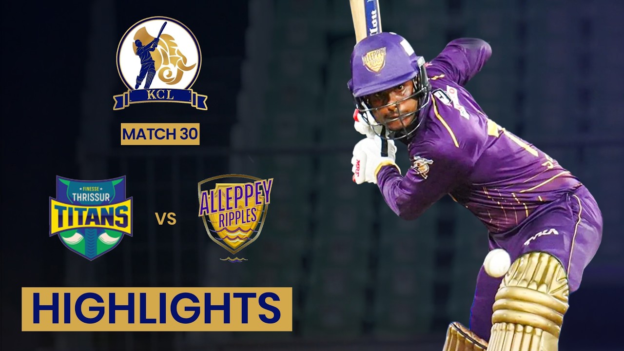 Thrissur Titans vs Alleppey Ripples | Match Highlights | #KCL 2026