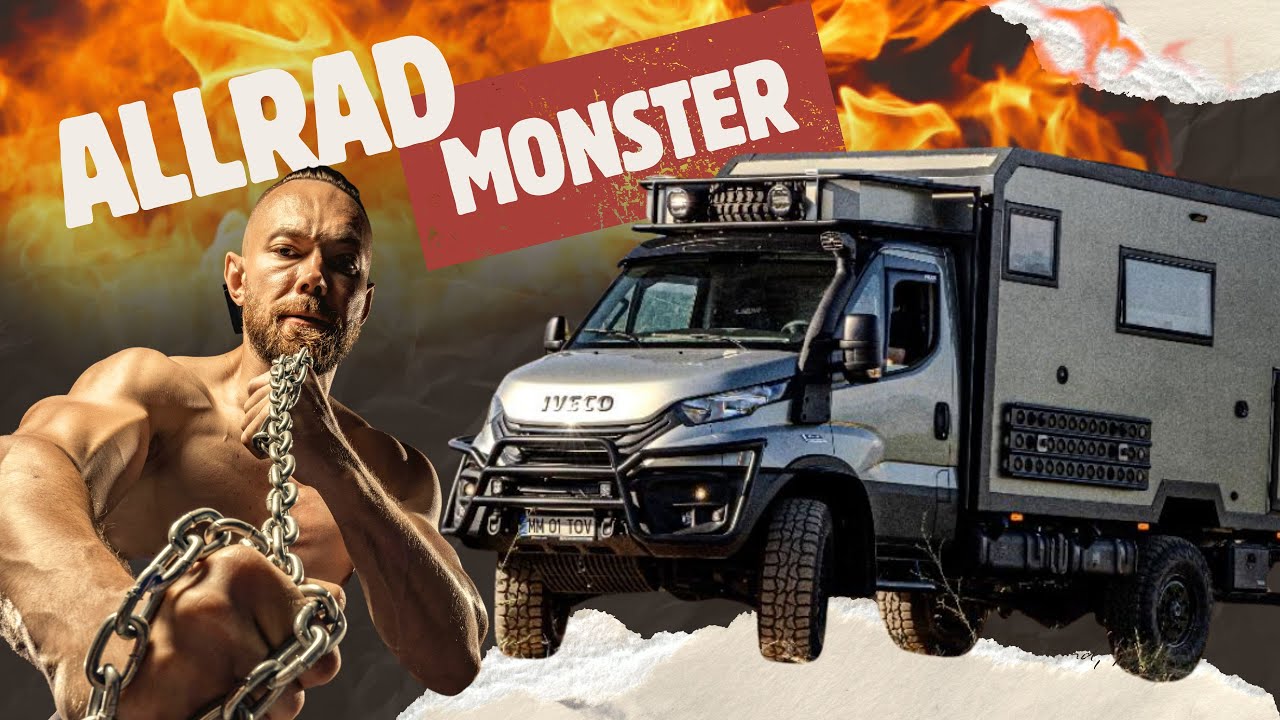 Expeditions-Wohnmobil 2026: Furore auf Iveco Daily 4x4 Basis &ndash; Abenteuer pur