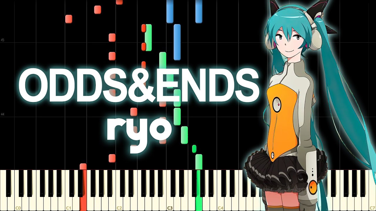 Hatsune Miku - ODDS&ENDS - PIANO MIDI