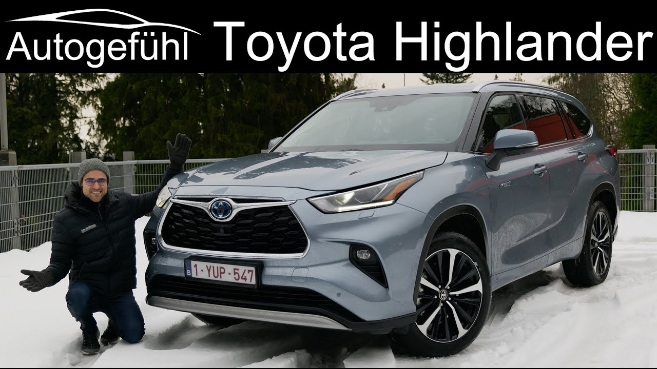 all-new Toyota Highlander Hybrid FULL REVIEW - now it&rsquo;s in Europe!