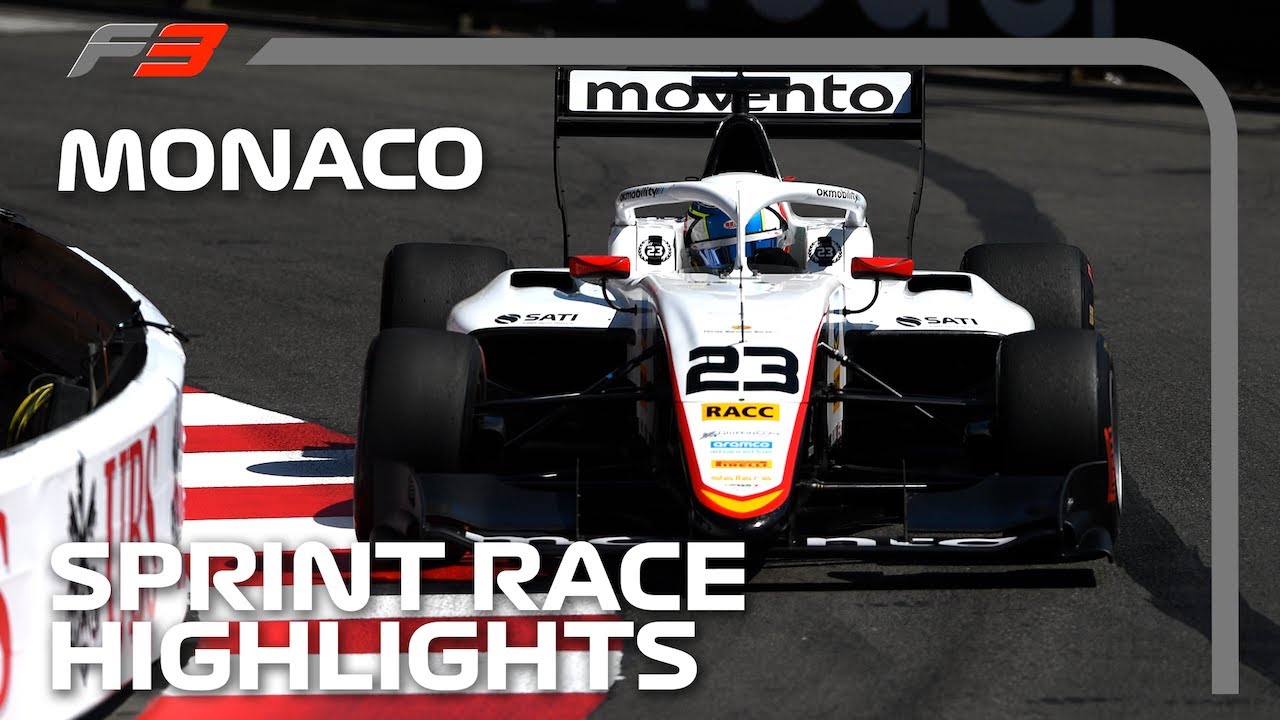 F3 Sprint Race Highlights | 2023 Monaco Grand Prix