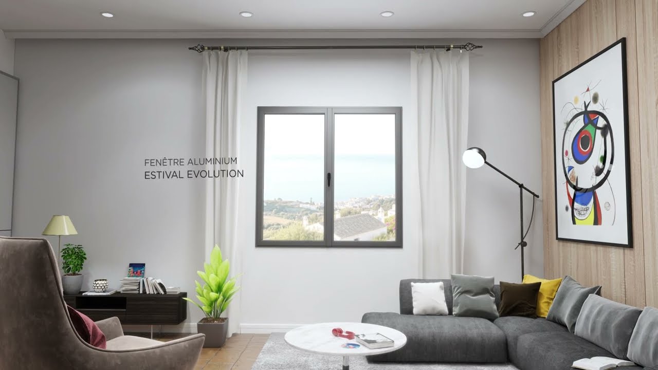 Fenêtre Aluminium Estival Evolution 3 joints - Janneau Menuisier Créateur