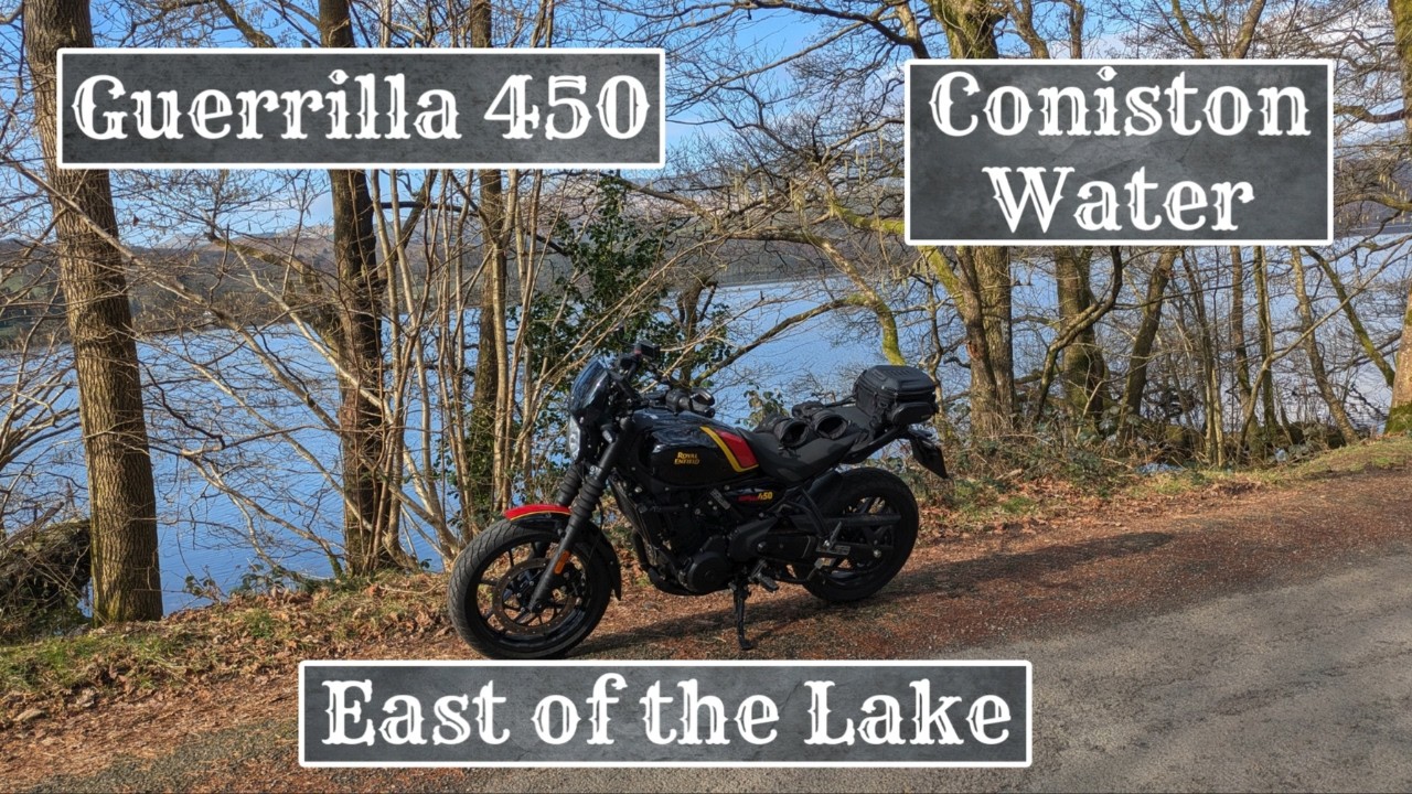 Royal Enfield Guerrilla 450 | Coniston | East of the Lake | The Lake District