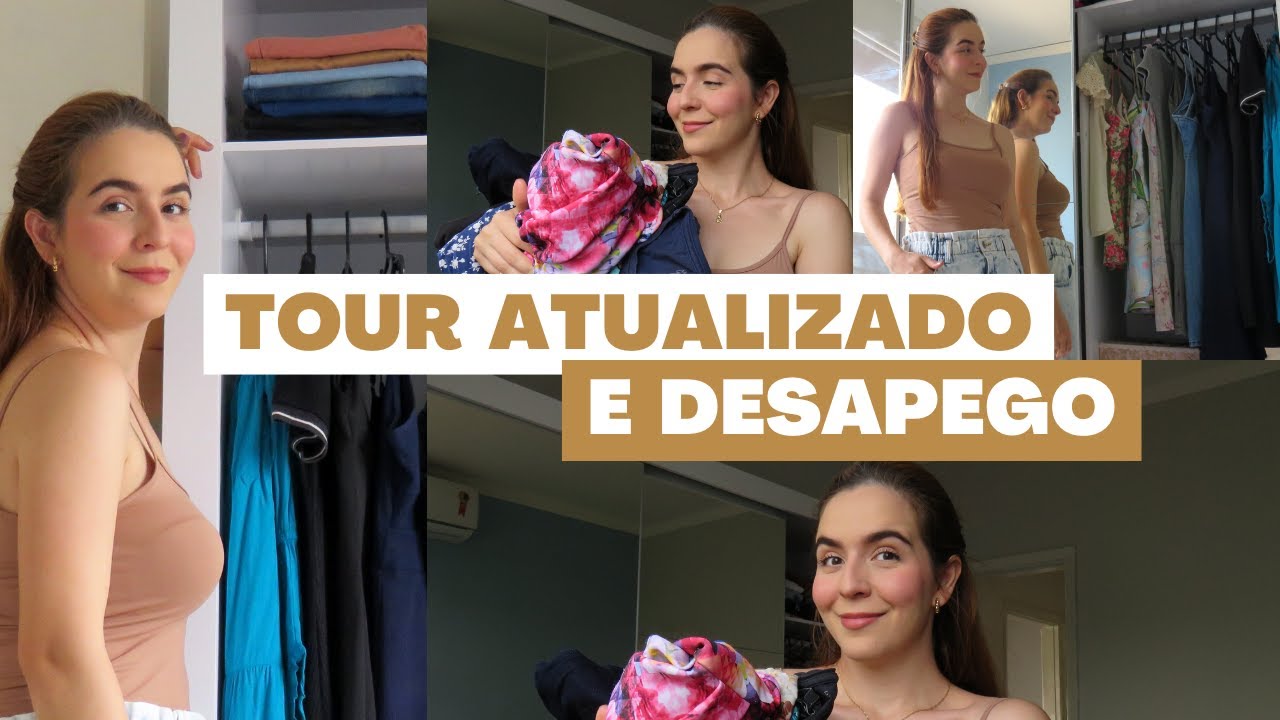 Destralhe e desapego no meu guarda roupa!