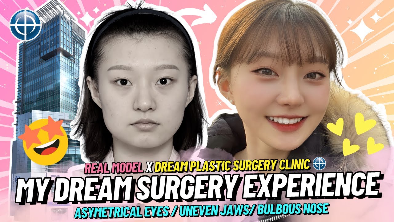 My Plastic Surgery Experience in Korea at Dream Plastic Surgery Clinic! (Eyes, Nose and Face)