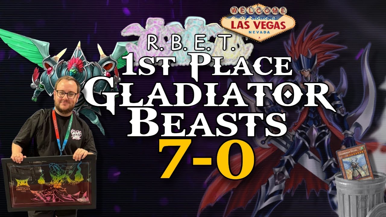 I won RBET Vegas Day 2 with Gladiator Beasts