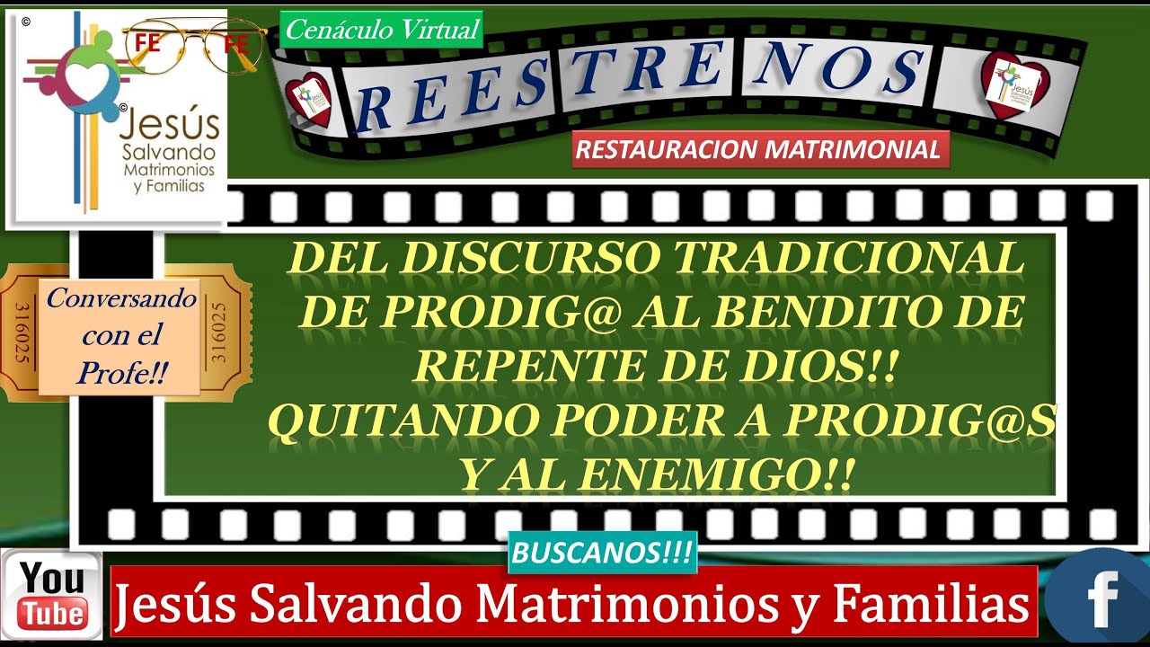 Del Discurso Tradicional de Prodig@ al Bendito De Repente de Dios Quitando Poder a Prodig@ y enemigo