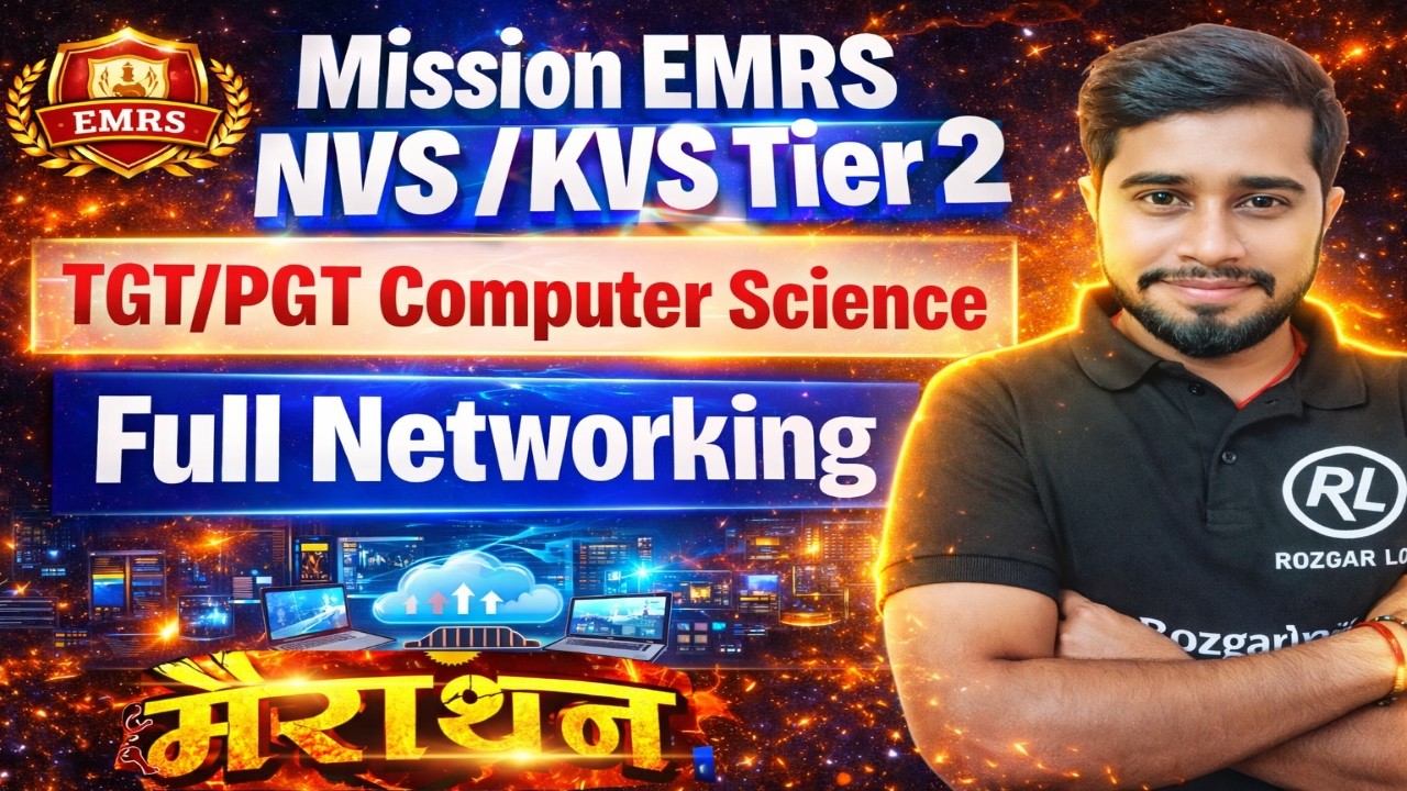 🚨 60 Most Expected Networking Questions | EMRS + NVS + KVS Tier 2 | Most expected question