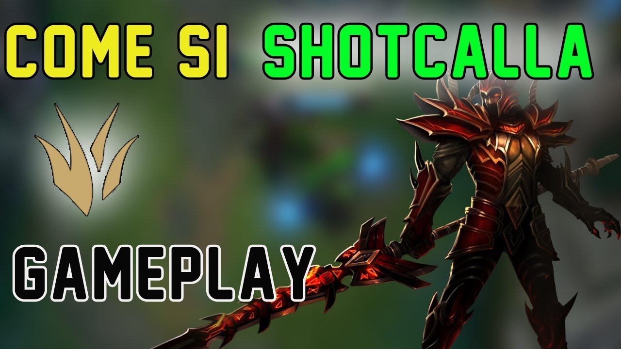 Cos'&egrave; Uno Shotcaller? - Dimostrazione Pratica - Partita Competitiva Con Il Team