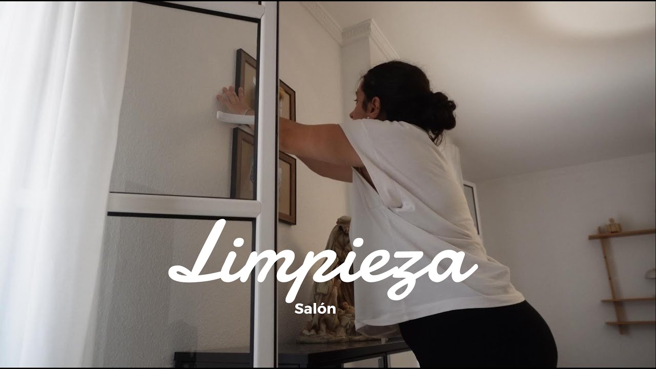 Continuamos con la limpieza del salón