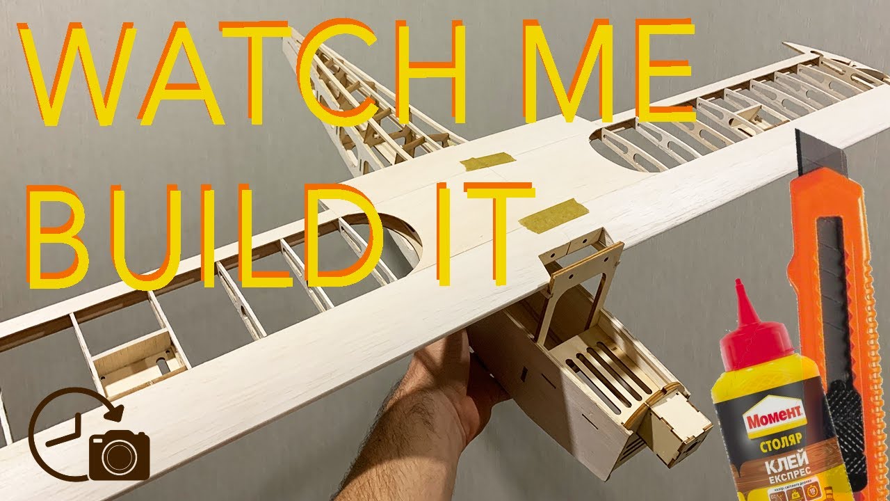 RC Piper J3 Balsa Plane - Lockdown Build