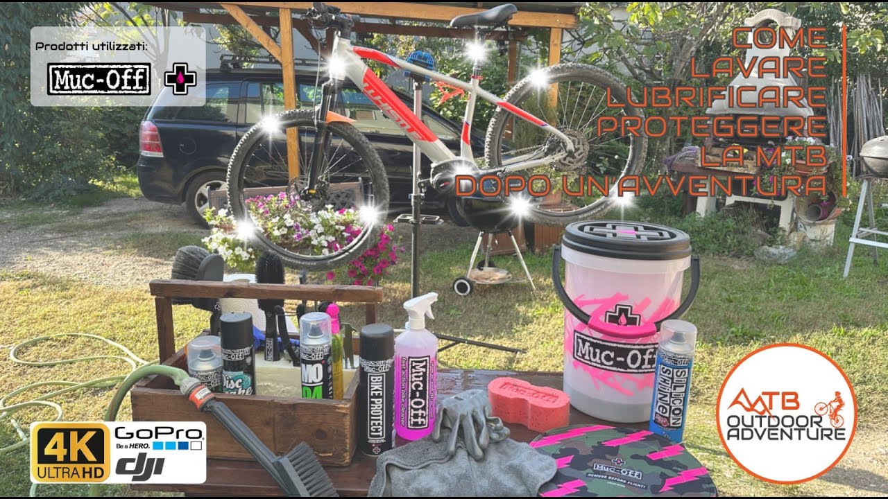 Come lavare, lubrificare e proteggere la MTB o la bici dopo un’avventura o una semplice uscita