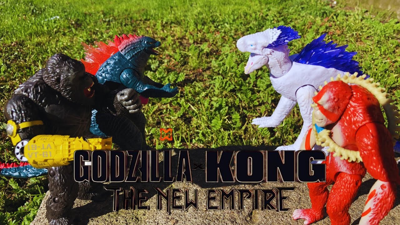Recreación de la batalla final en Brazil de Godzilla x Kong the New empire