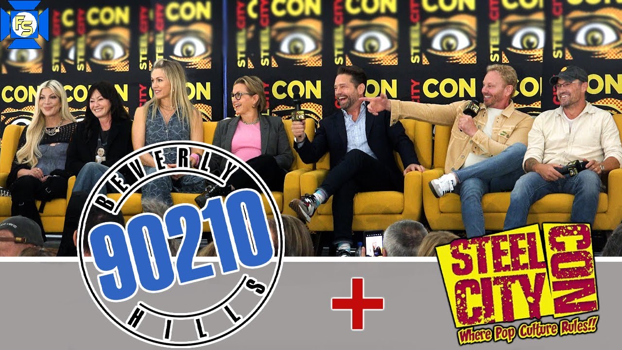 Панель воссоединения «Беверли-Хиллз 90210» – Steel City Con, апрель 2024 г.