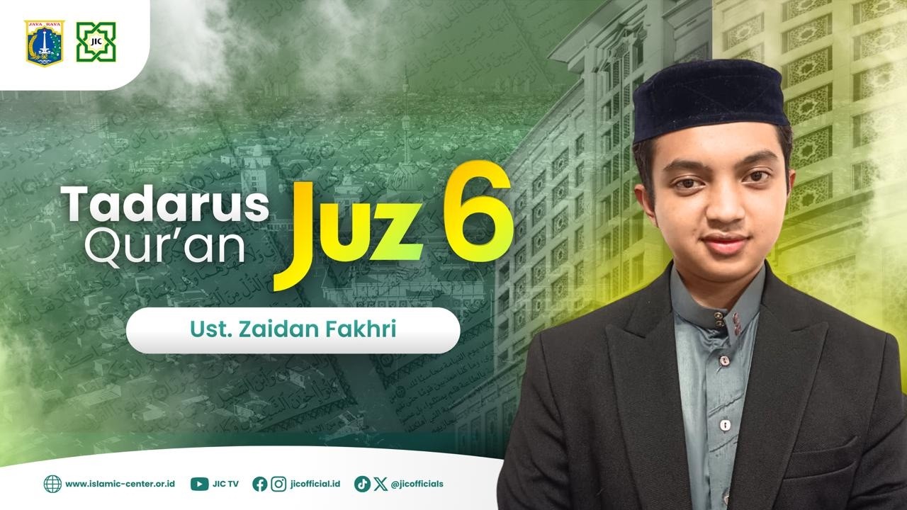 🔴LIVE TADARUS RAMADHAN | JUZ 6 : Ust. Zaidan Fakhri