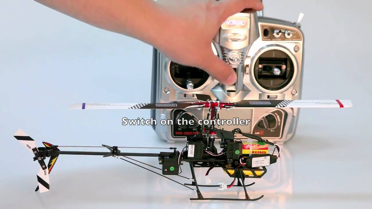 helipal.com - How to start Walkera 4G6 Helicopter ?