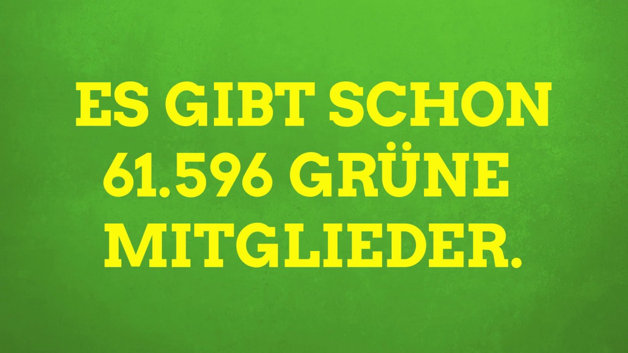 Gr&uuml;ner Mitgliederrekord