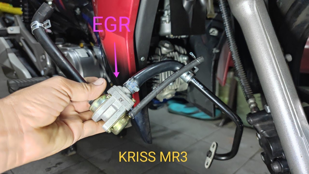 KRISS 110 MR3 - Cara Tanggalkan EGR & Fungsi EGR #motor #egr #modenas #kriss #mr3