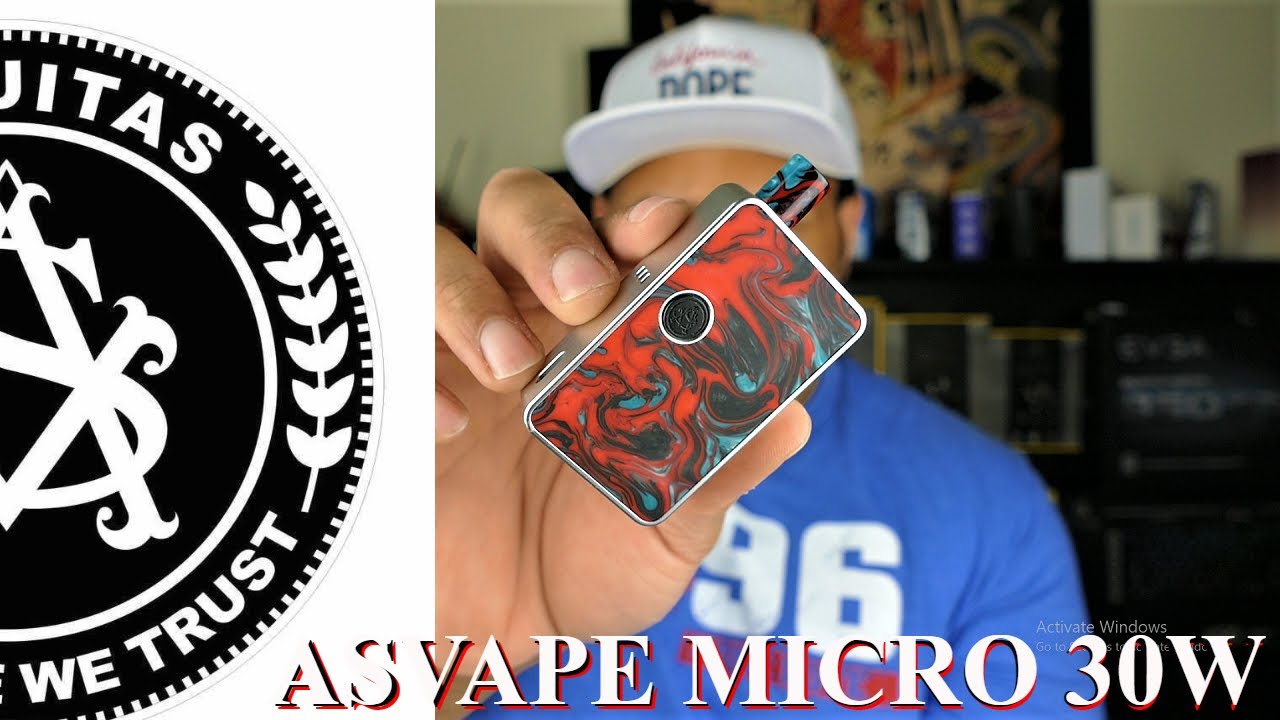 Asvape Micro 30w Pod Kit - Awesome Flavor BUT.......