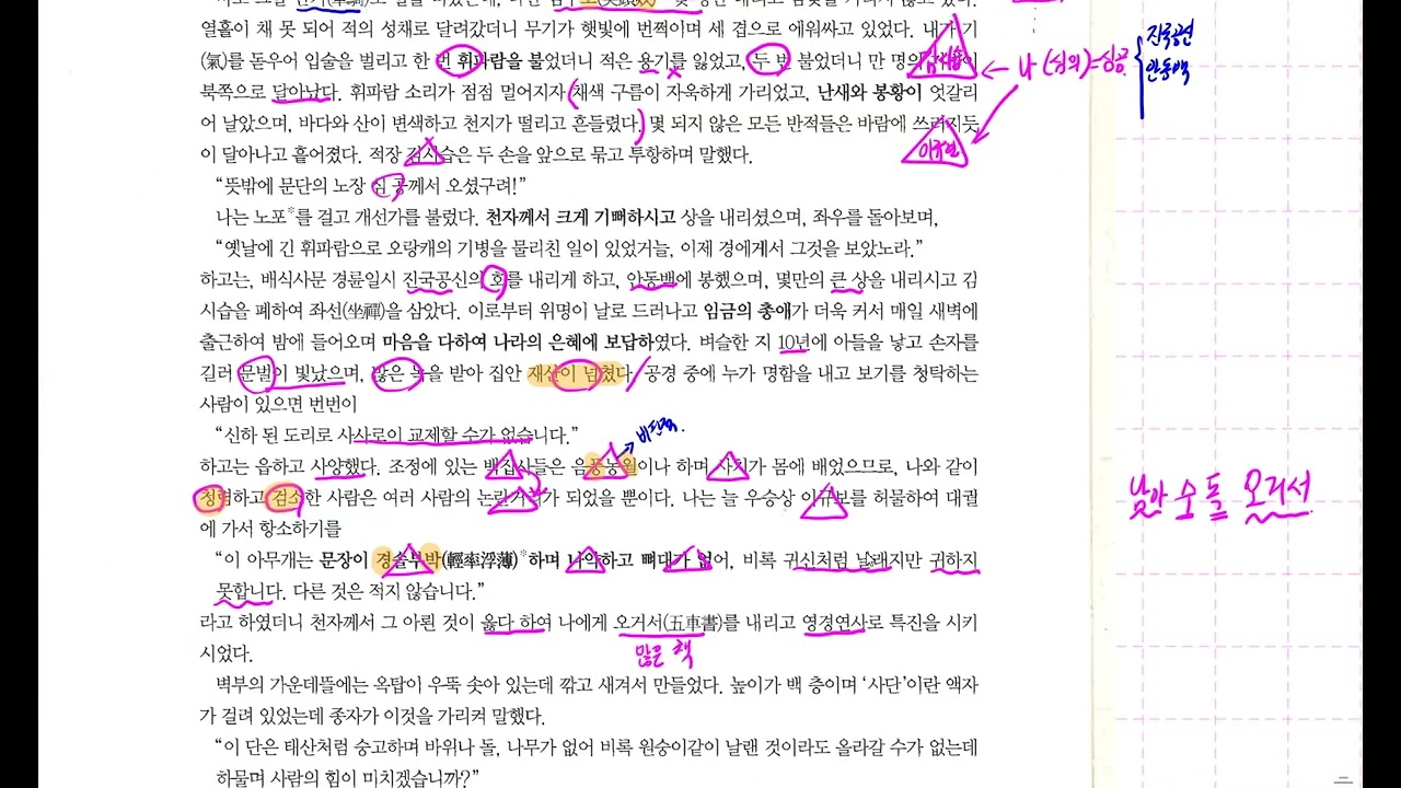 2027 수능특강 문학 고전산문 6 : 심의 