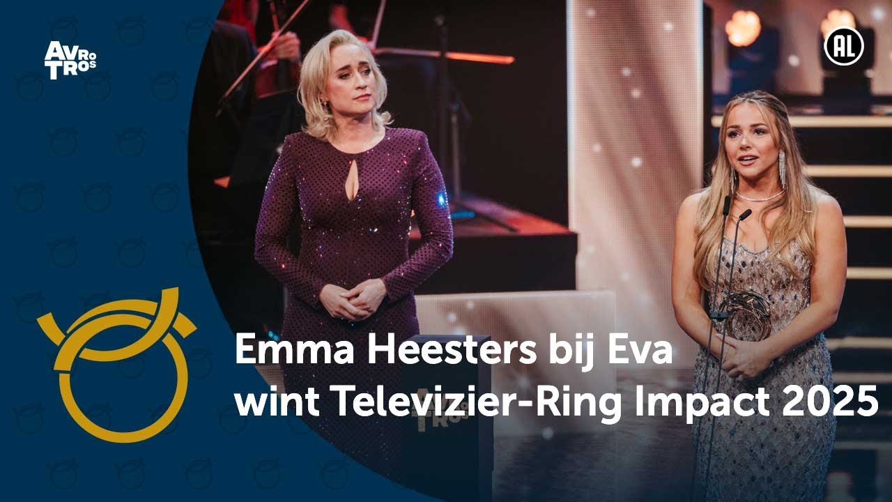 Emma Heesters bij Eva wint de Televizier-Ring Impact 2025 | Gouden Televizier-Ring