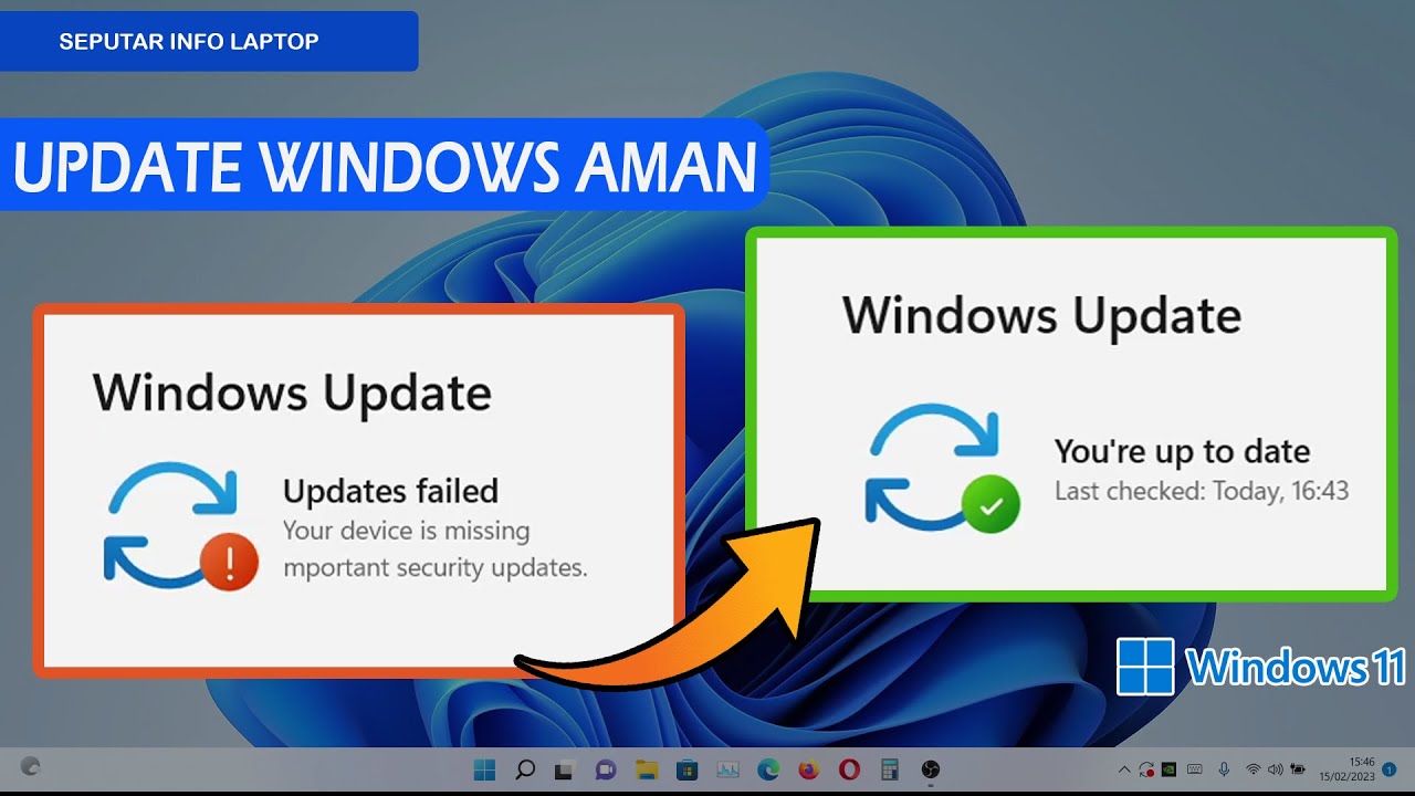 Tips Aman Melakukan Update Windows Agar Tidak Gagal dan Error Terbaru 2023