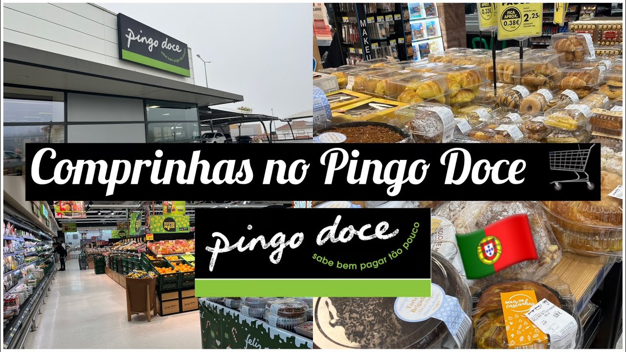 COMPRAS PRA SEMANA NO PINGO DOCE 🛒🇵🇹 #comprasdomês #portugal #brasileiroemportugal