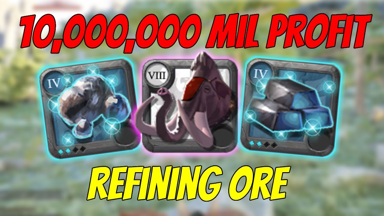 10,000,000 Million Profit Refining Ore | Complete Guide | Albion Online